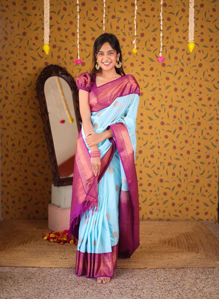 Heavy Cotton Embroidered Kurti & Plazzo Set with Real Mirror Handwork