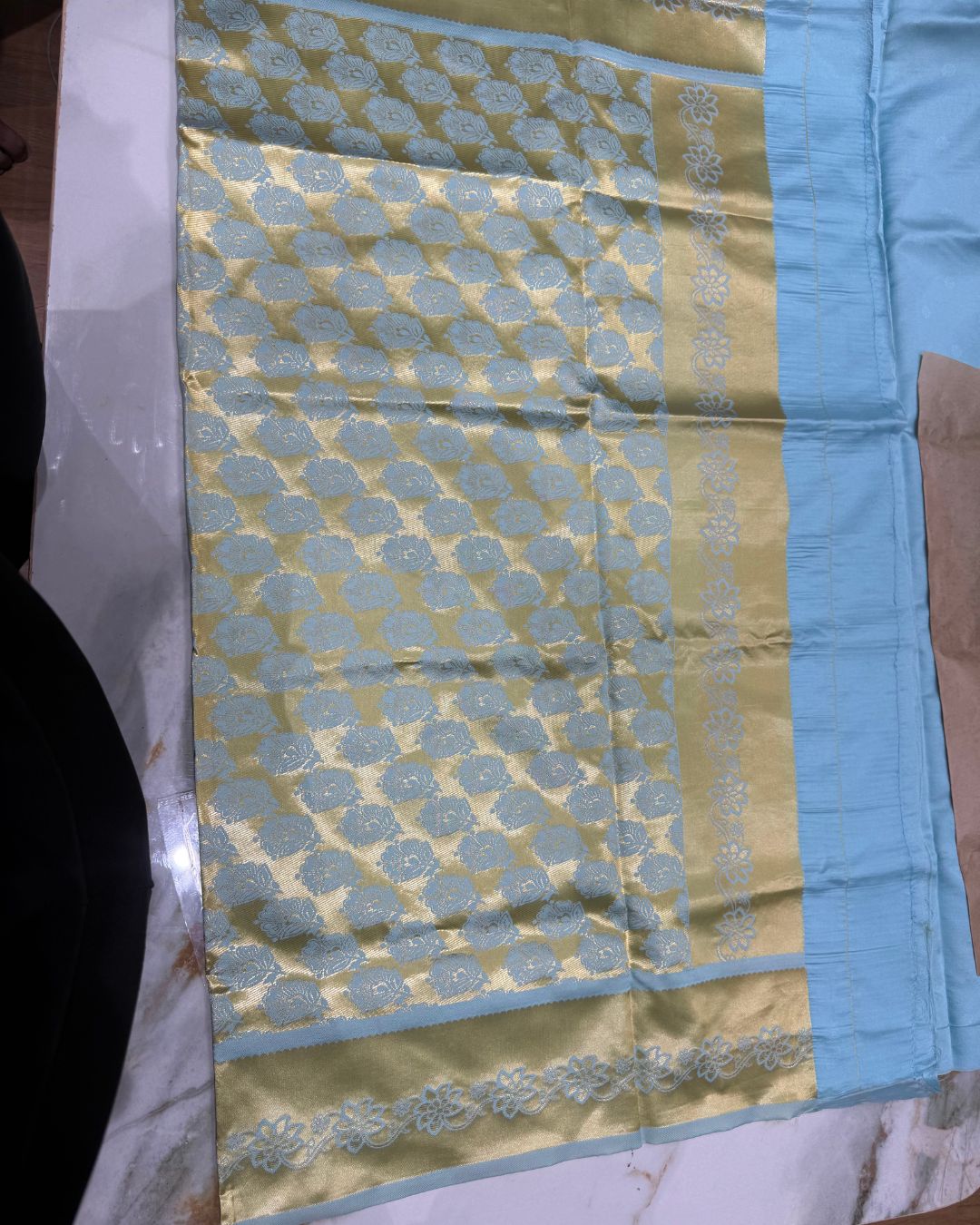 Goldenvaani Silk Saree