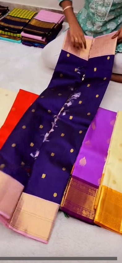 Kanchipuram Candy Silk Saree