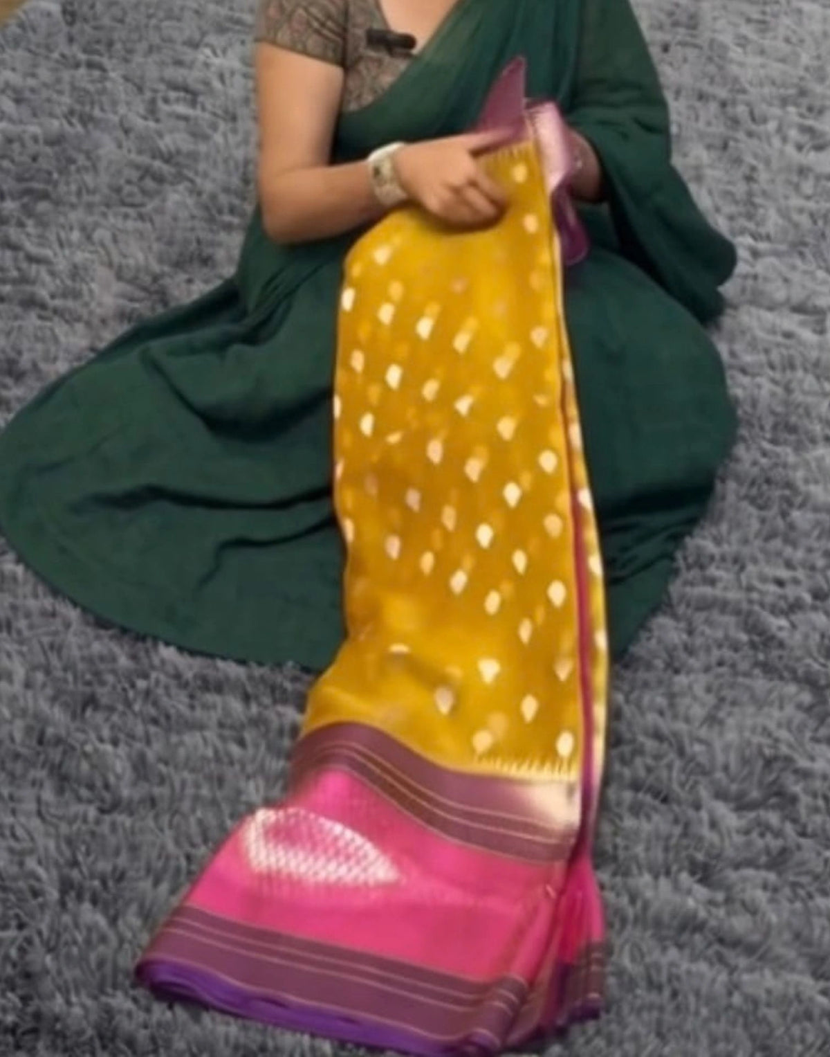 Iktara Banarasi Silk Saree