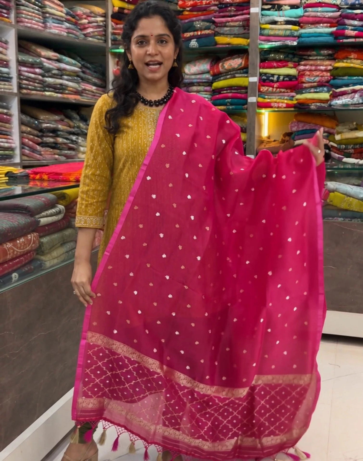 Ishani Banarasi Silk Suit Set