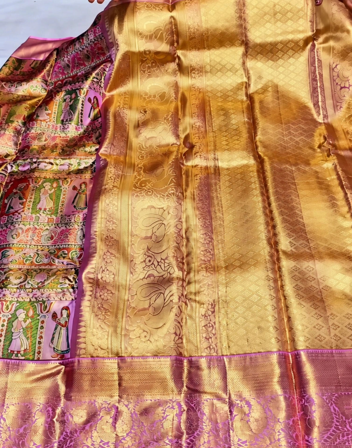 Kovira Kanjipuram Silk Saree