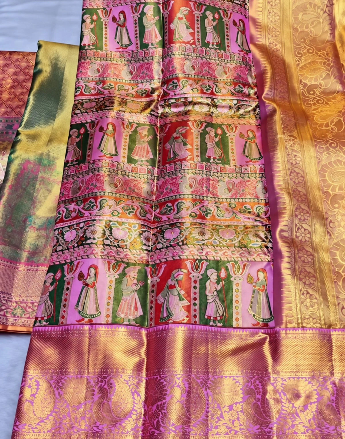 Kovira Kanjipuram Silk Saree