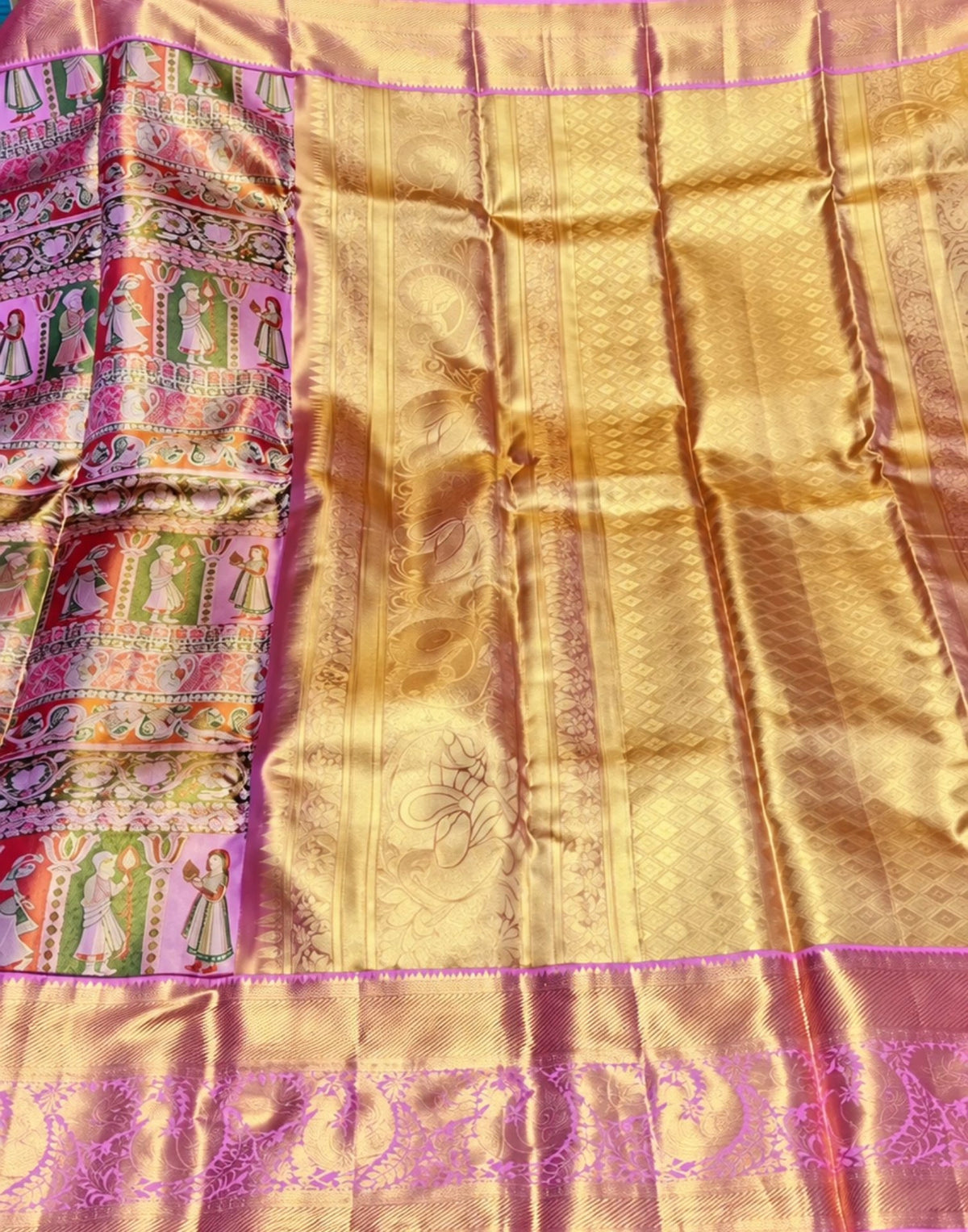 Kovira Kanjipuram Silk Saree