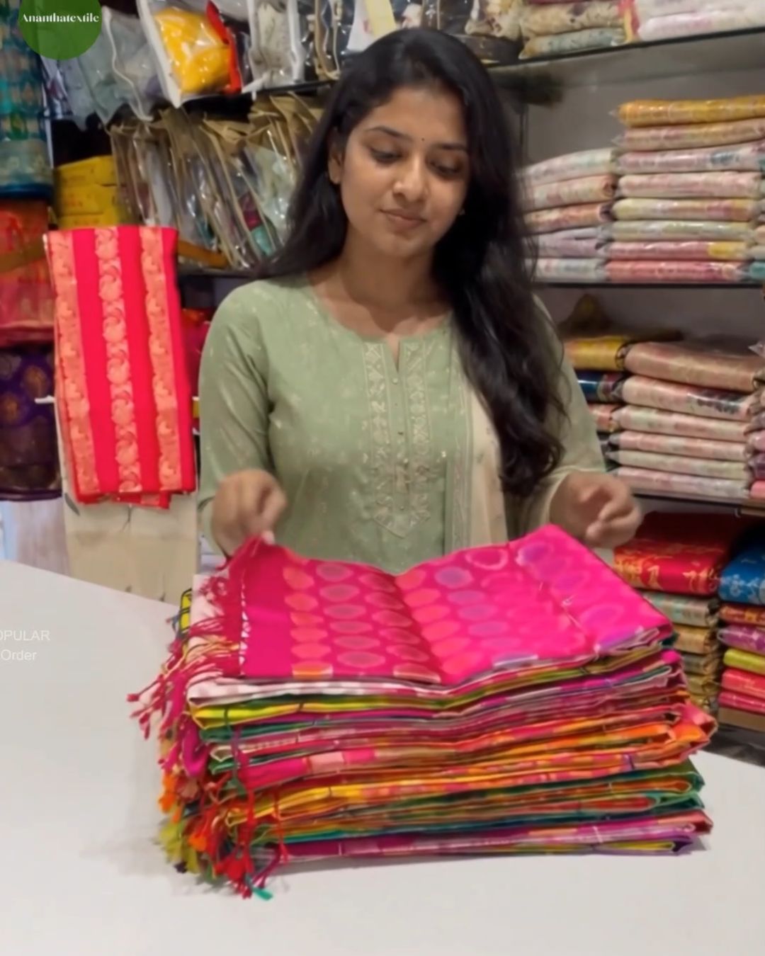 Light Pink Ikkat Silk Saree