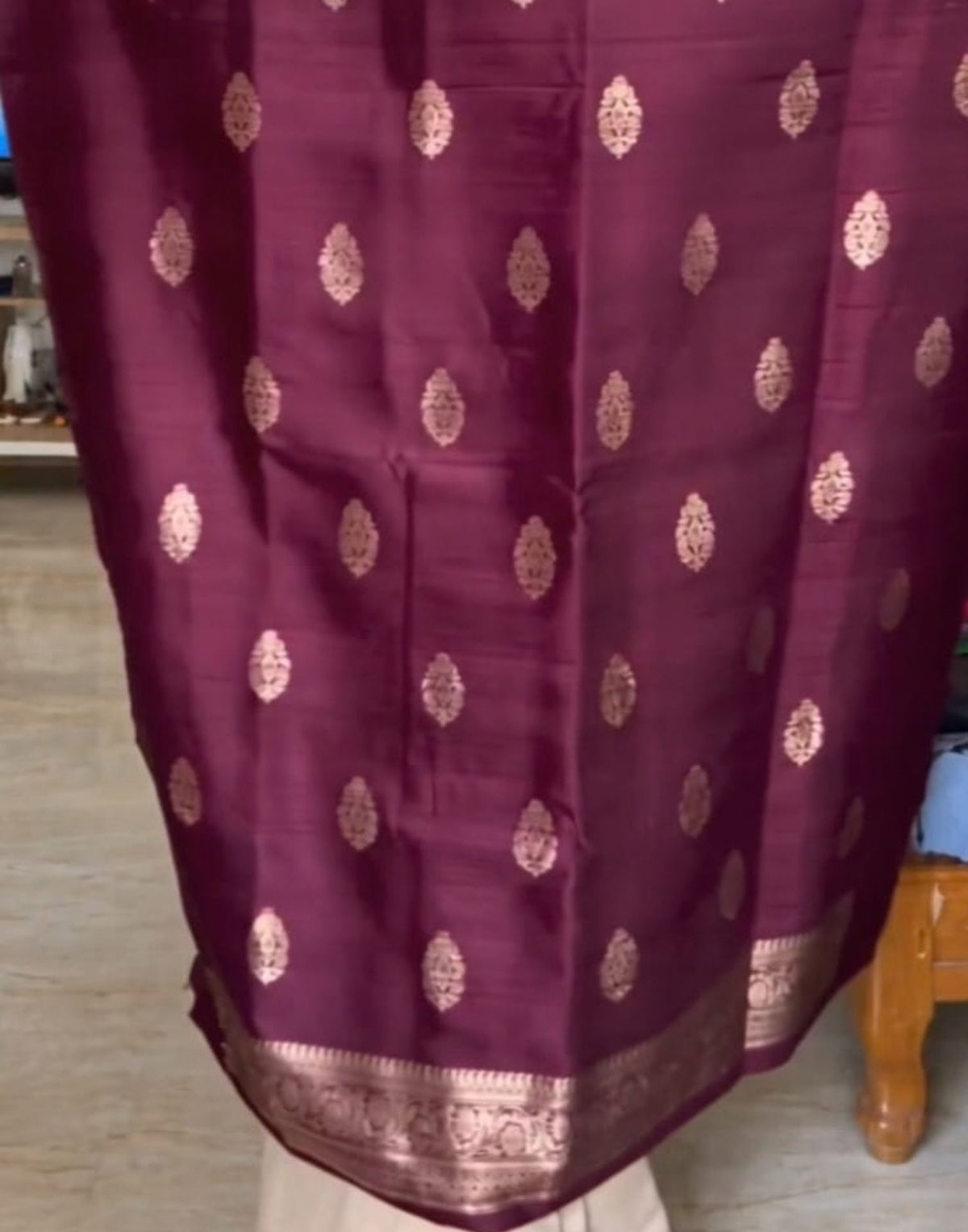 Madhura Weave Zari Suit Set