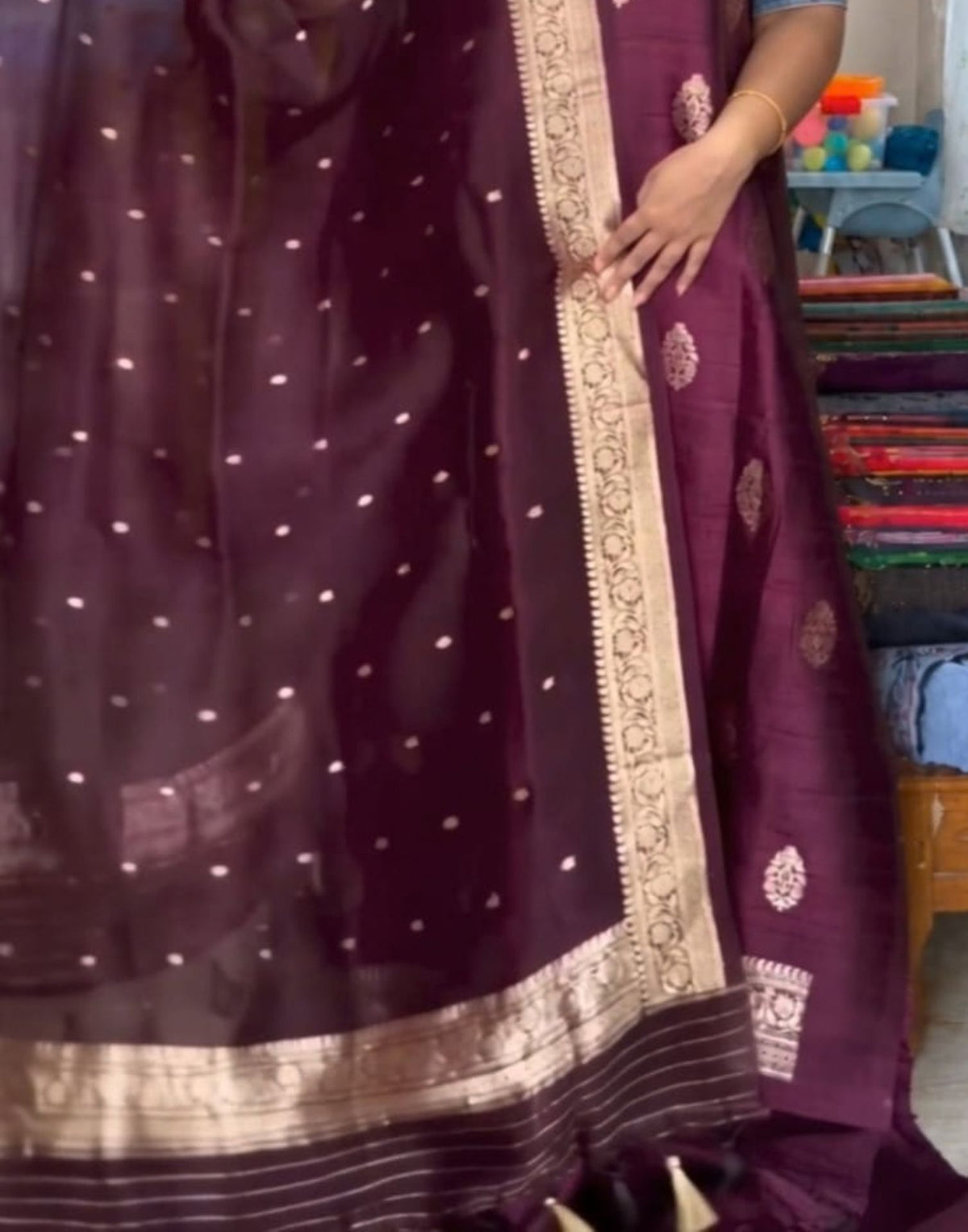 Madhura Weave Zari Suit Set