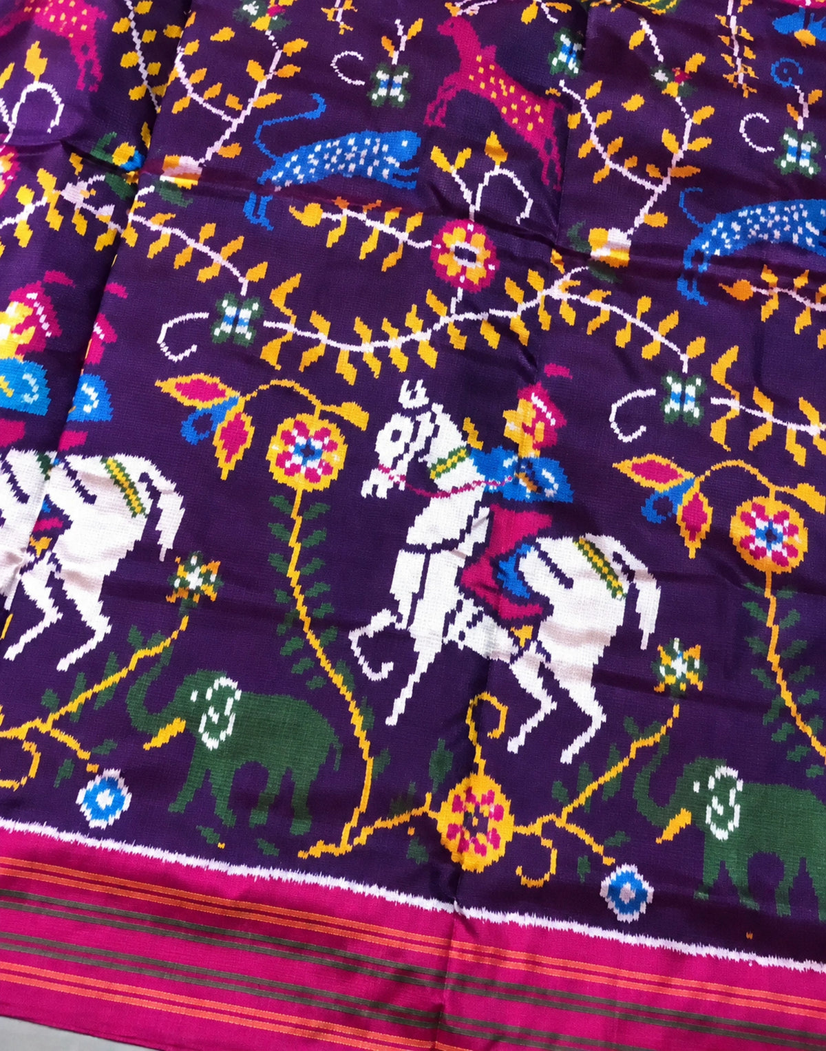 Navrang Multi Silk Saree