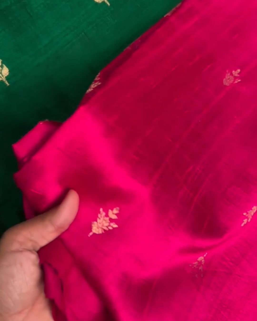 Raw Silk Jari Suit