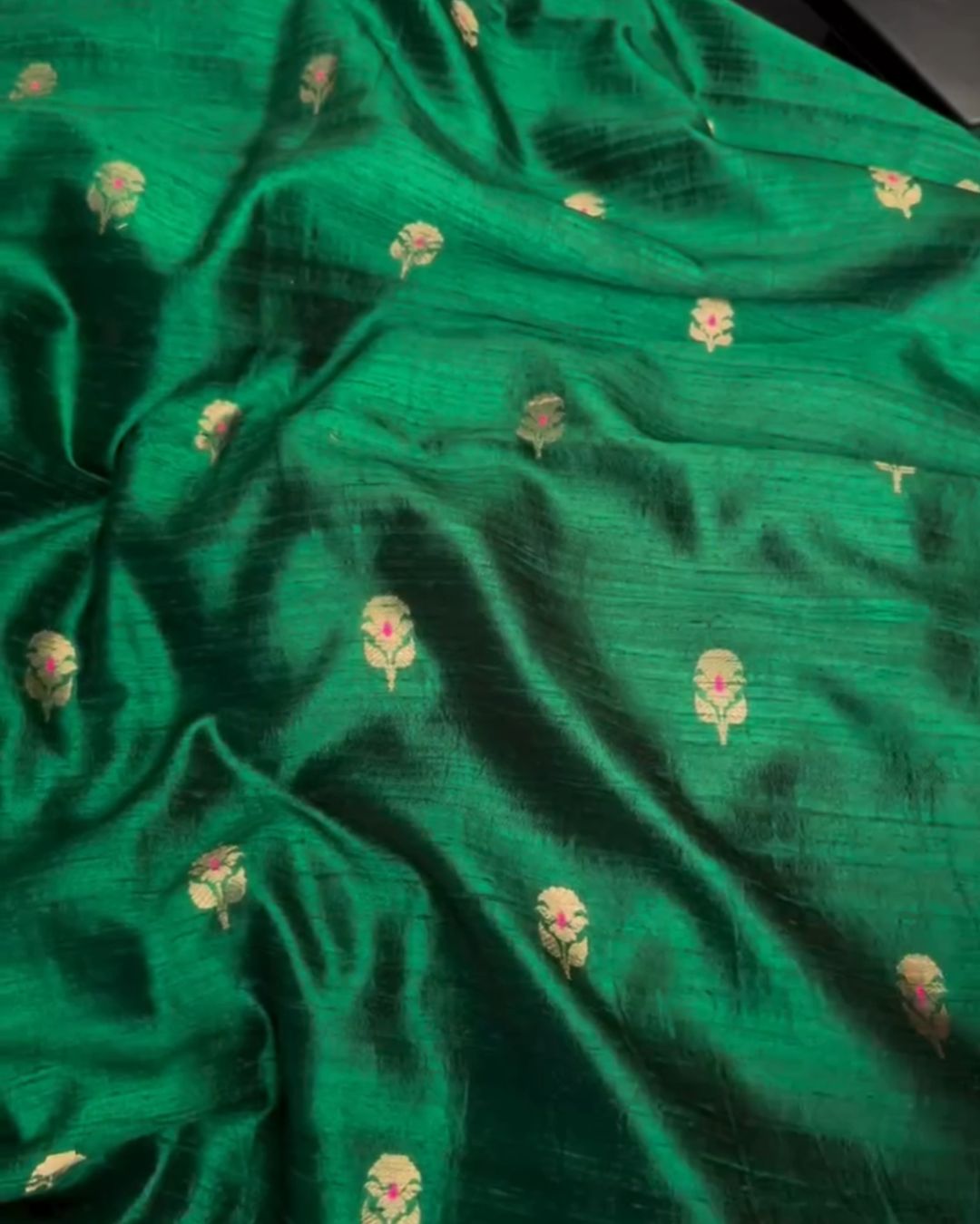 Raw Silk Jari Suit