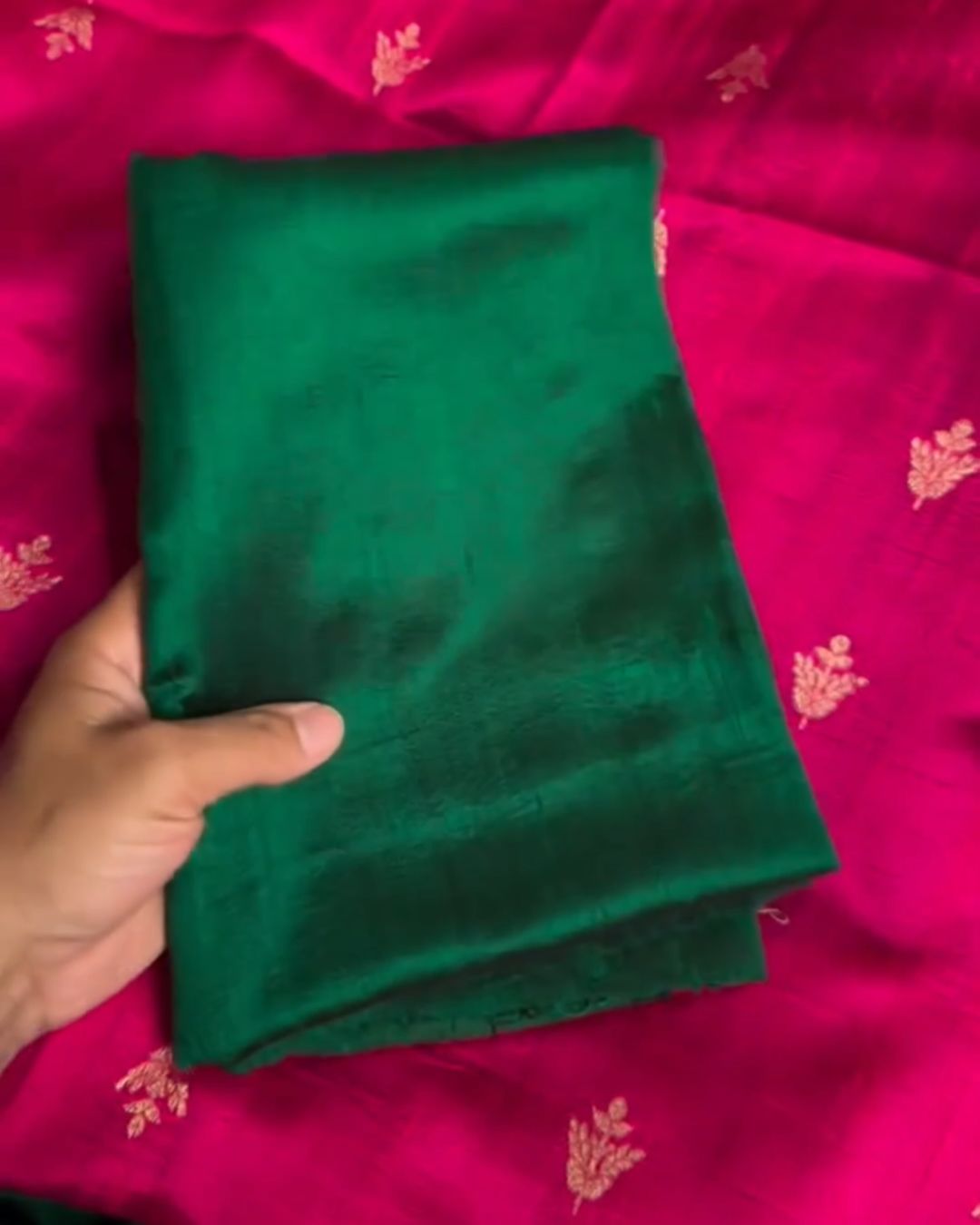 Raw Silk Jari Suit