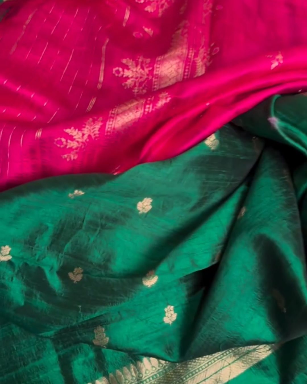 Raw Silk Jari Suit