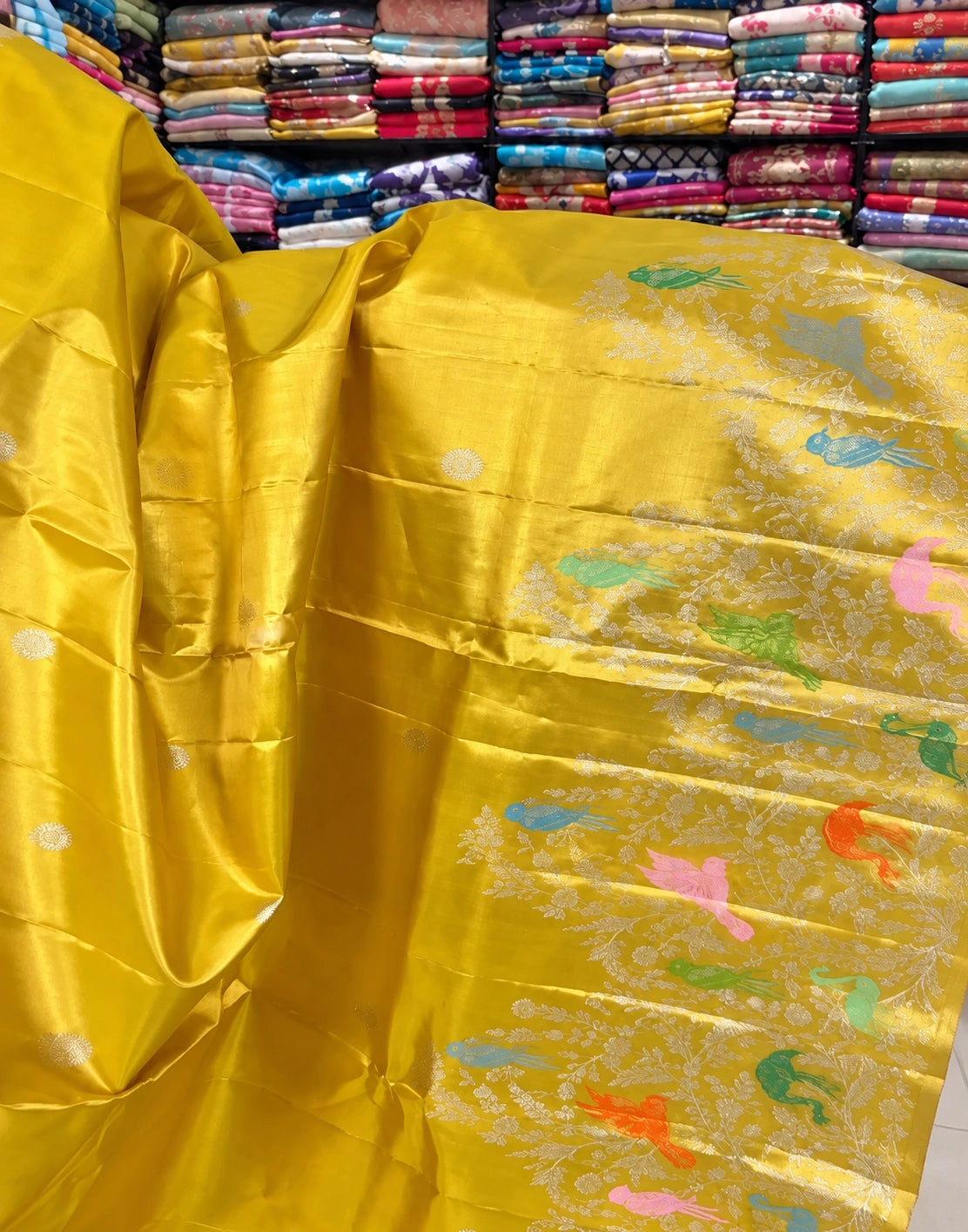 Swarna Mayuri Kanchi Silk Saree