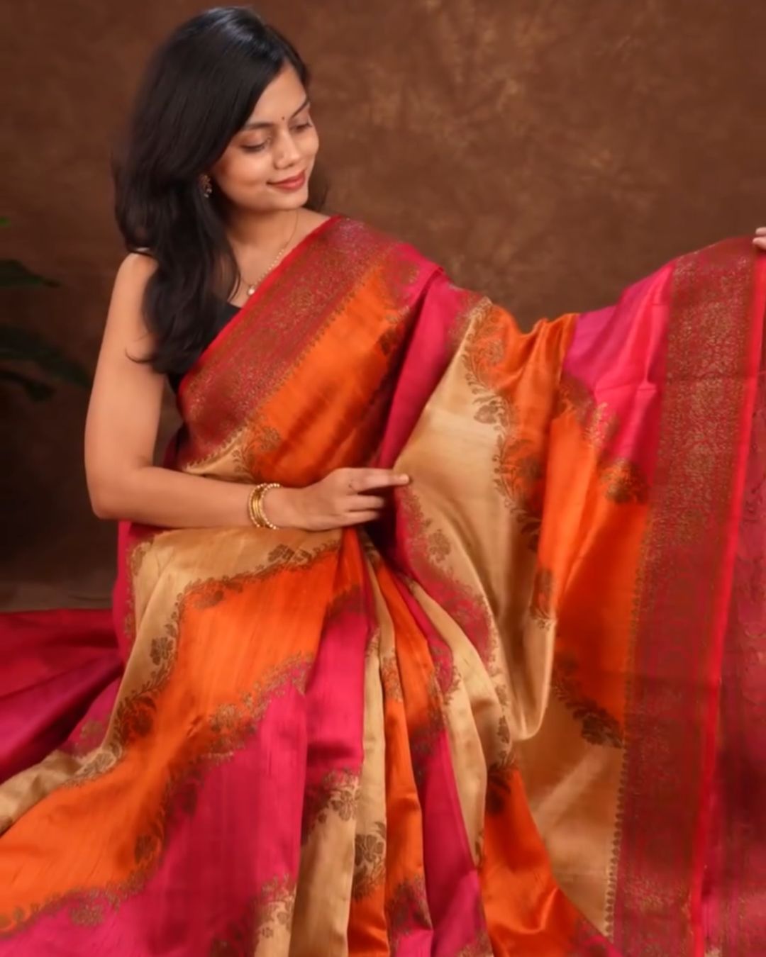 Trisha Banarsi Silk Saree