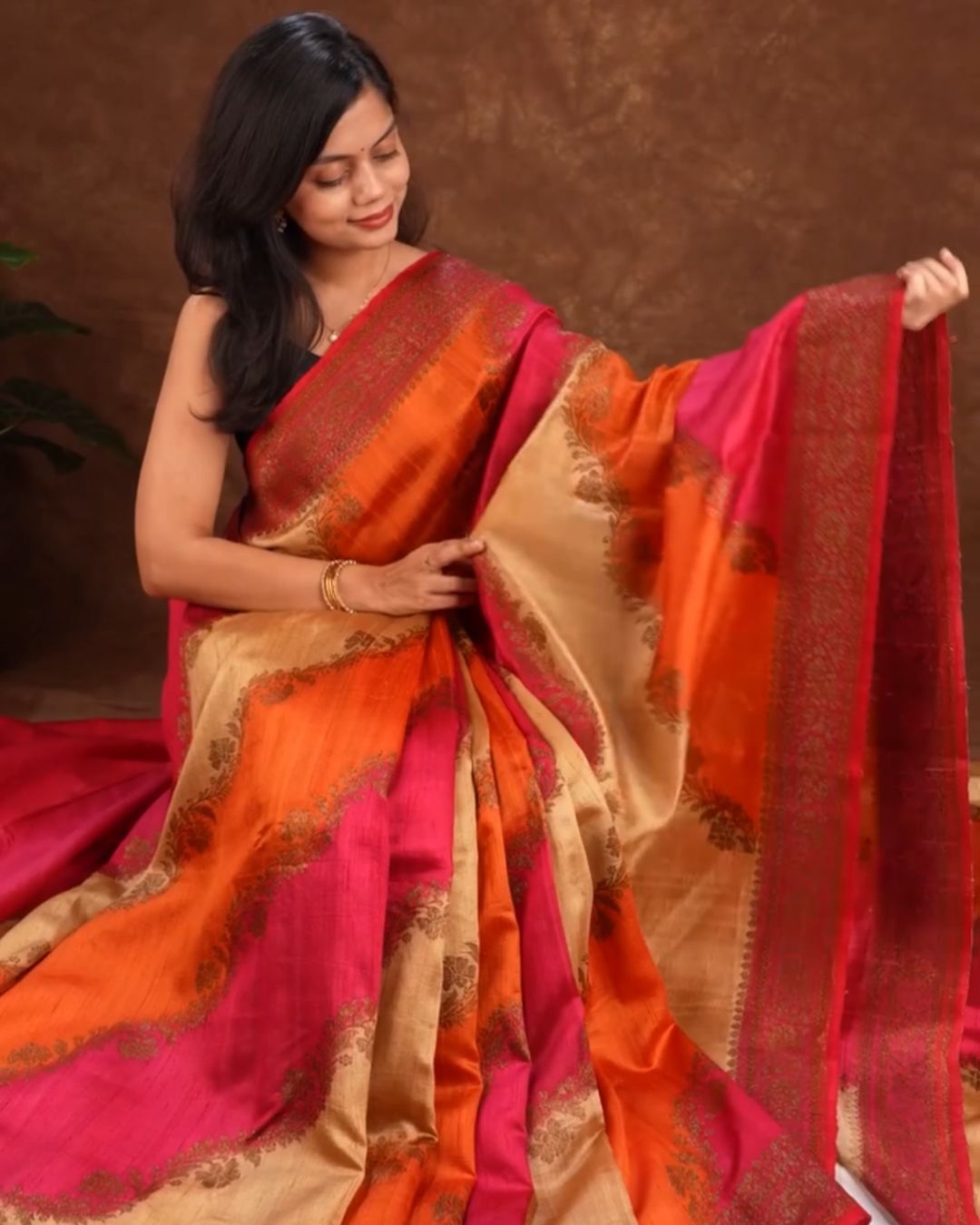 Trisha Banarsi Silk Saree