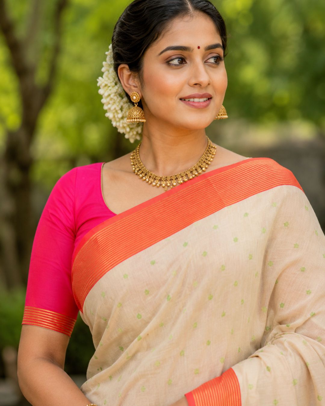 Urban Grace Cotton Silk Saree