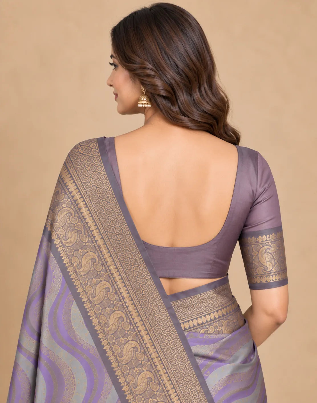 Weavy Kanjivaram Silk Saree