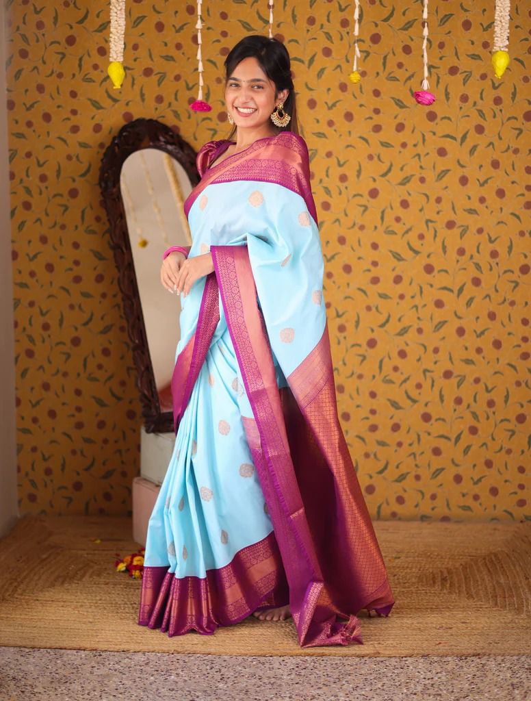 Heavy Cotton Embroidered Kurti &amp; Plazzo Set with Real Mirror Handwork