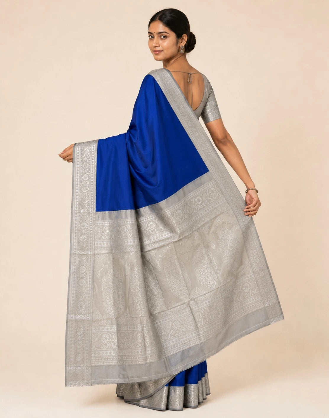 Neelambari Kanjivaram Silk Saree