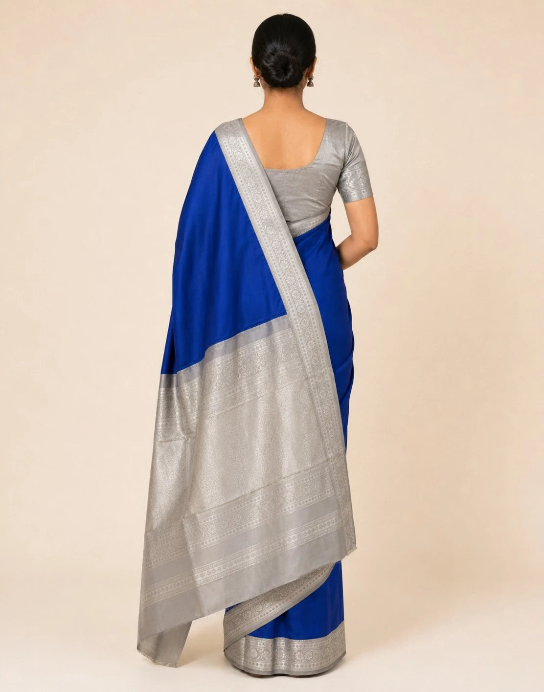 Neelambari Kanjivaram Silk Saree