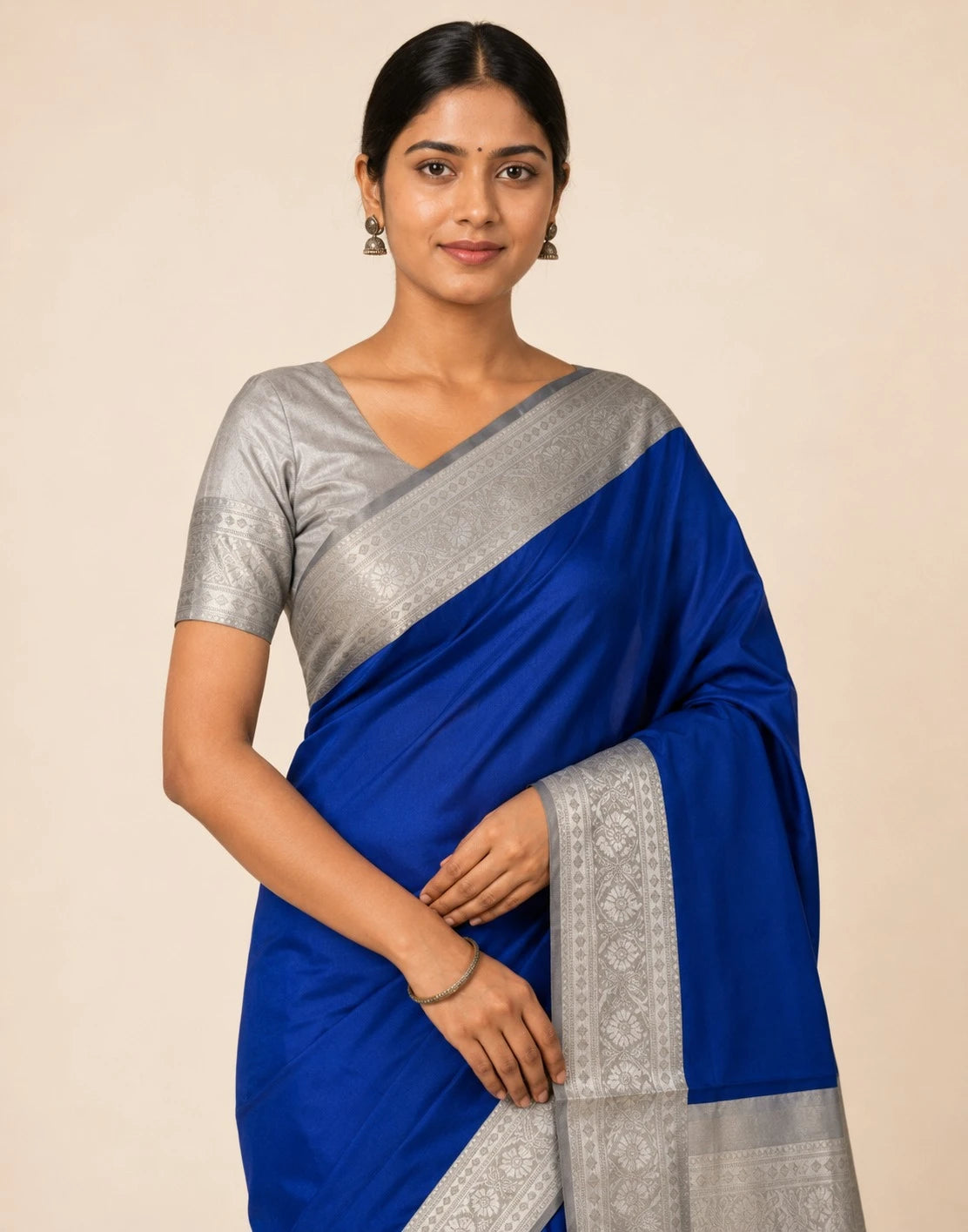Neelambari Kanjivaram Silk Saree