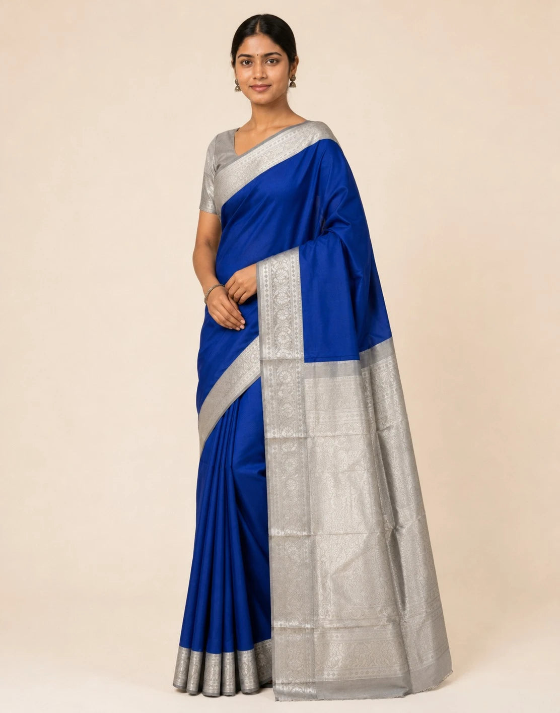 Neelambari Kanjivaram Silk Saree
