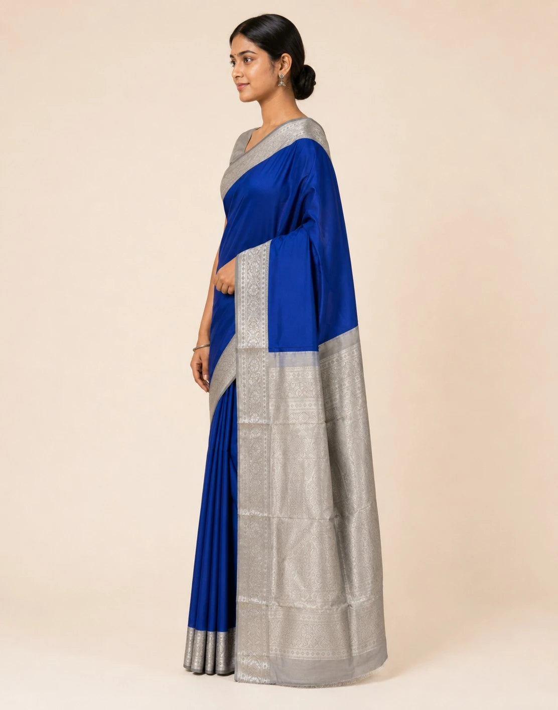 Neelambari Kanjivaram Silk Saree