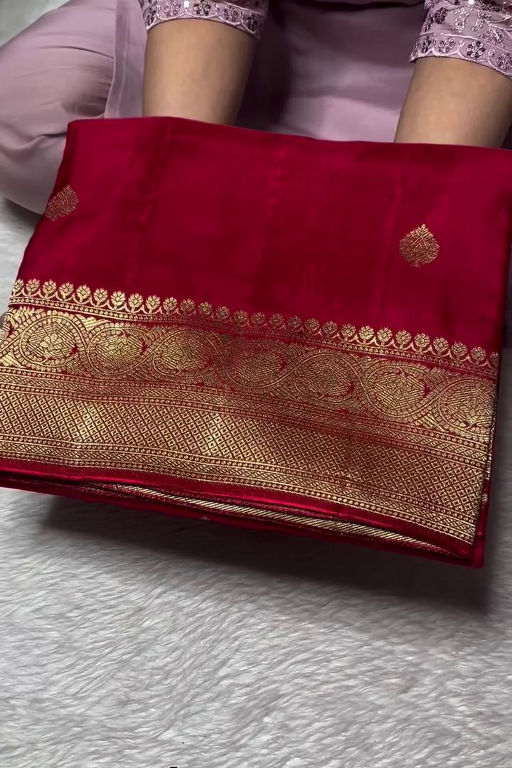 Sindoori Silk Saree