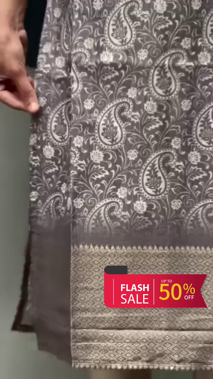Silver Petal Kurti