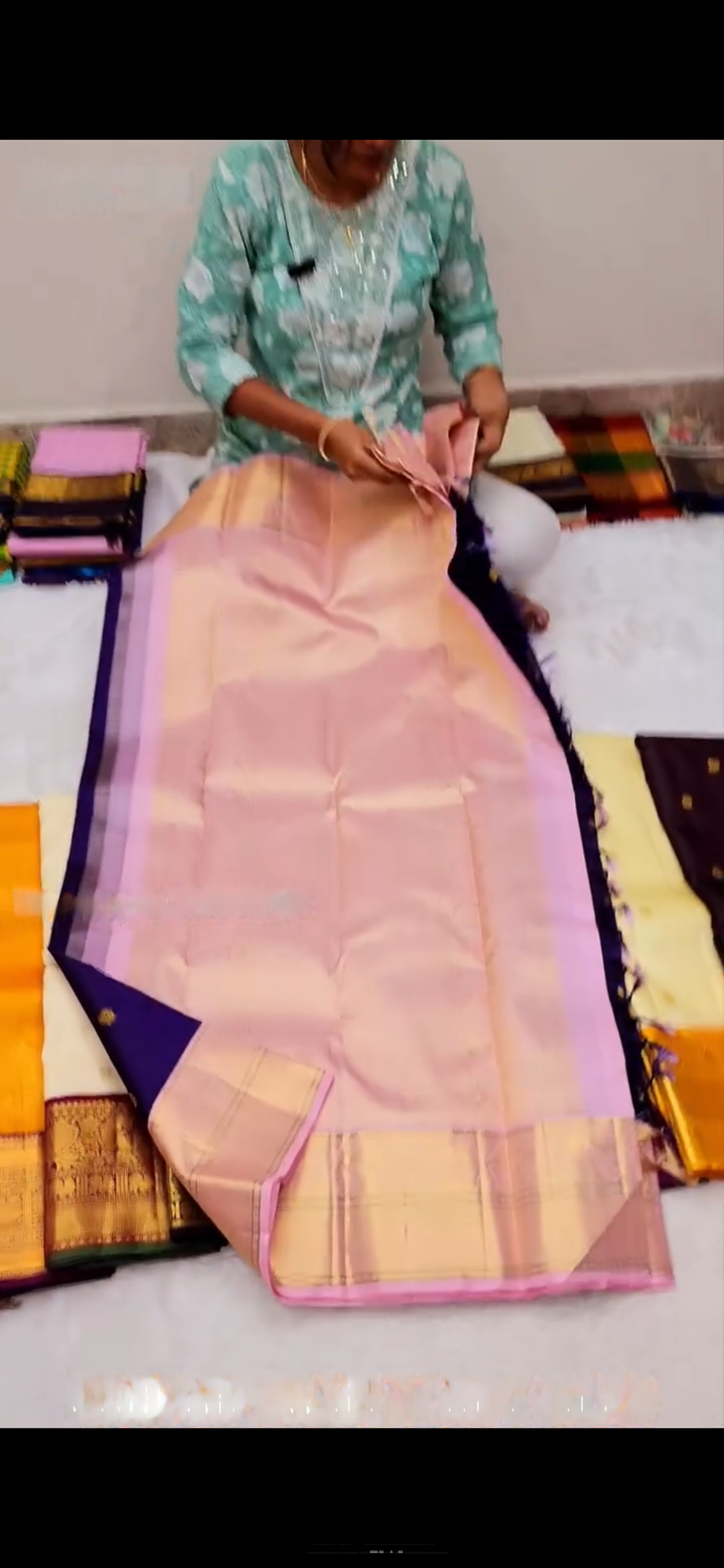 Kanchipuram Candy Silk Saree