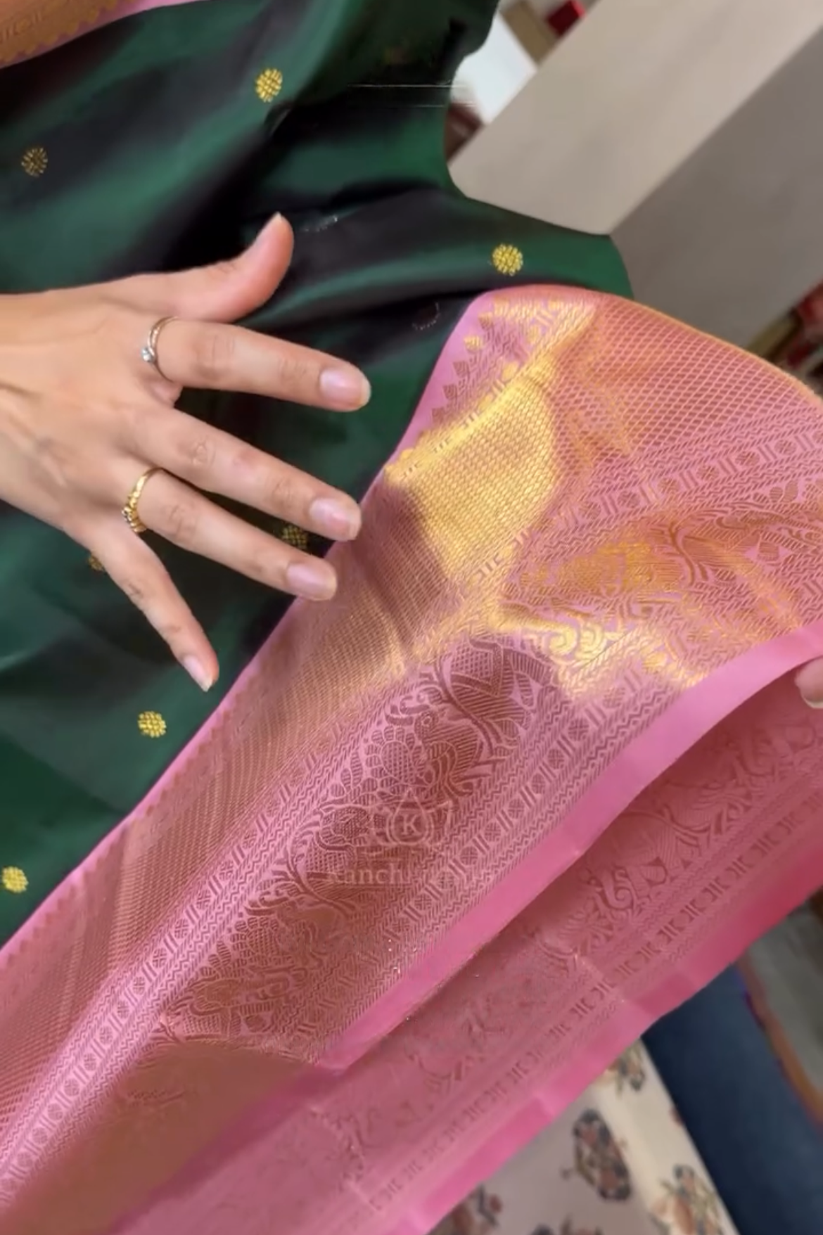 Pacha-Pattu Shringar Saree